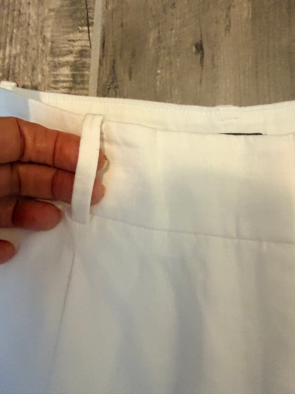 Talbot's Lined, Linen Tailored Shorts. NWOT - Picture 6 of 8